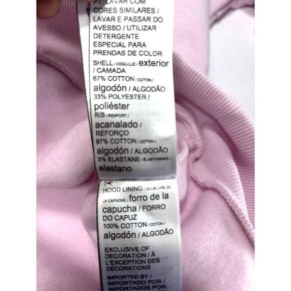 Womens XL Light Pink Puma Hoodie Warm Casual Sweatshirt Athletic Comfortable NEW - Picture 6 of 8